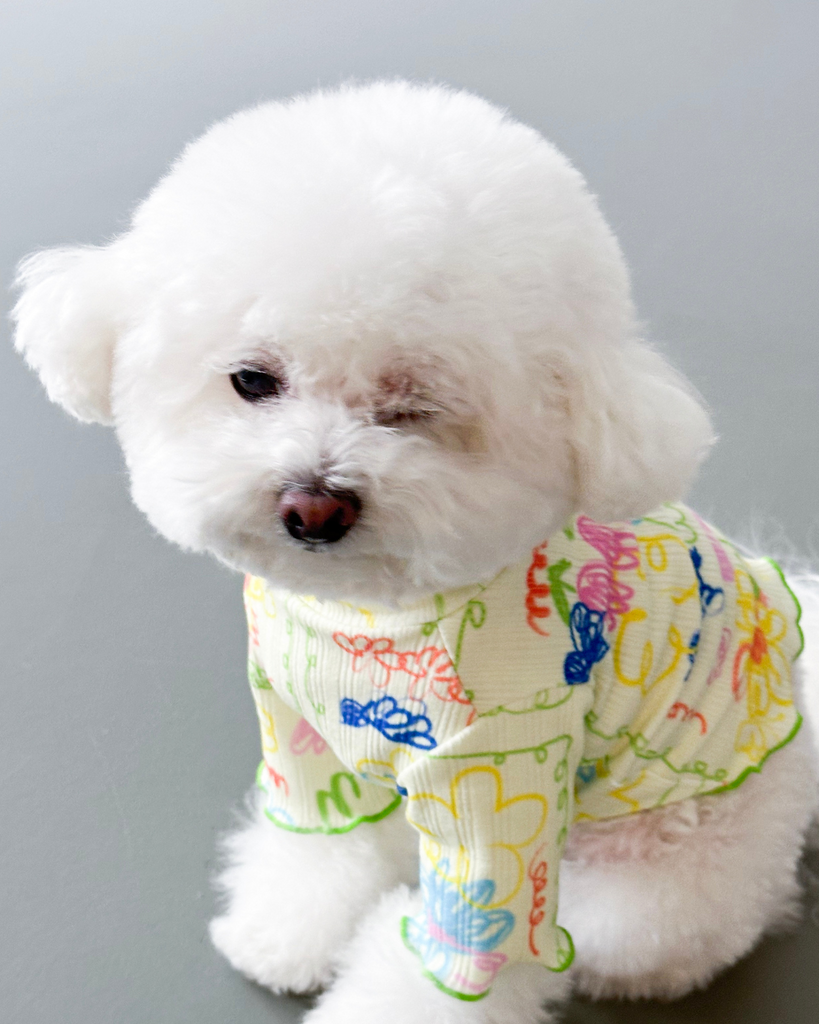 Garden Lettuce Dog T-Shirt Wear COTE A COTE   