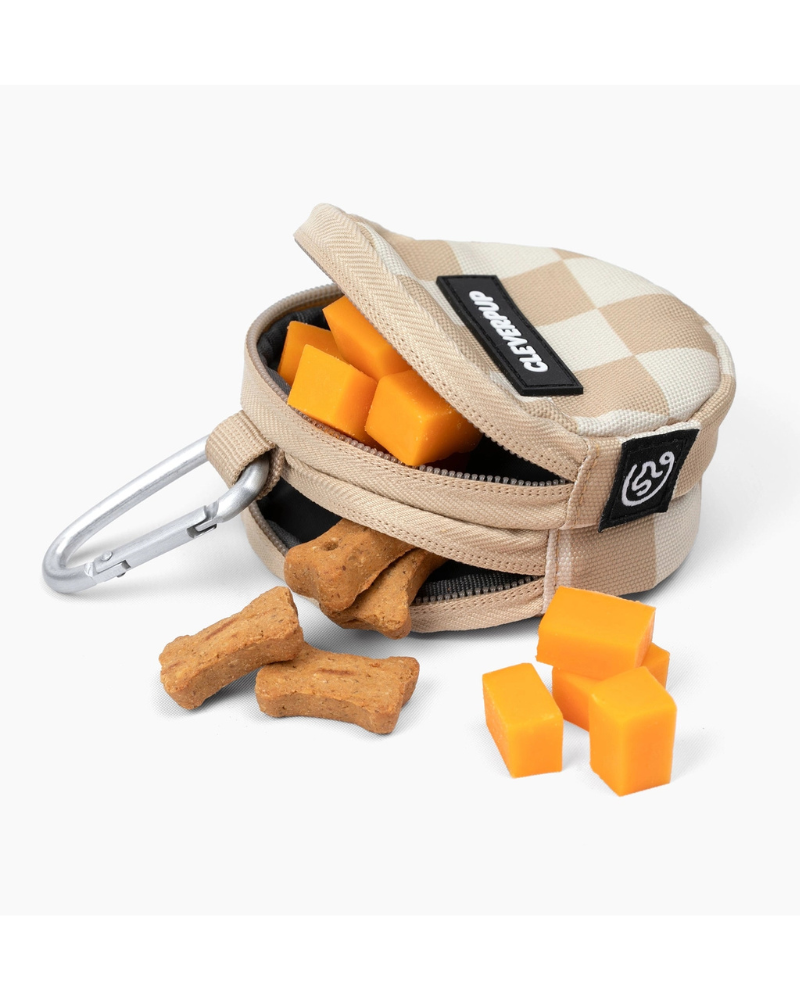 Snackpack Double Dog Treat Pouch Walk CLEVERPUP