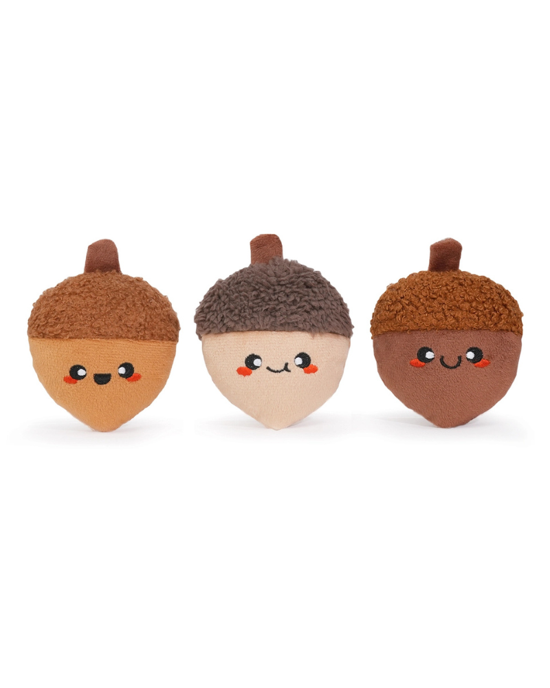 Acorn Tree Interactive Dog Squeaky Plush Toy Play HUGSMART
