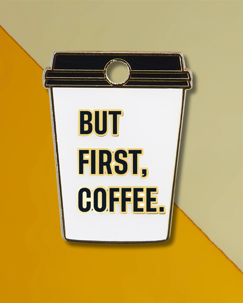 Coffee First Custom Dog ID Tag (Custom/Drop-Ship) Wear TRILL PAWS   