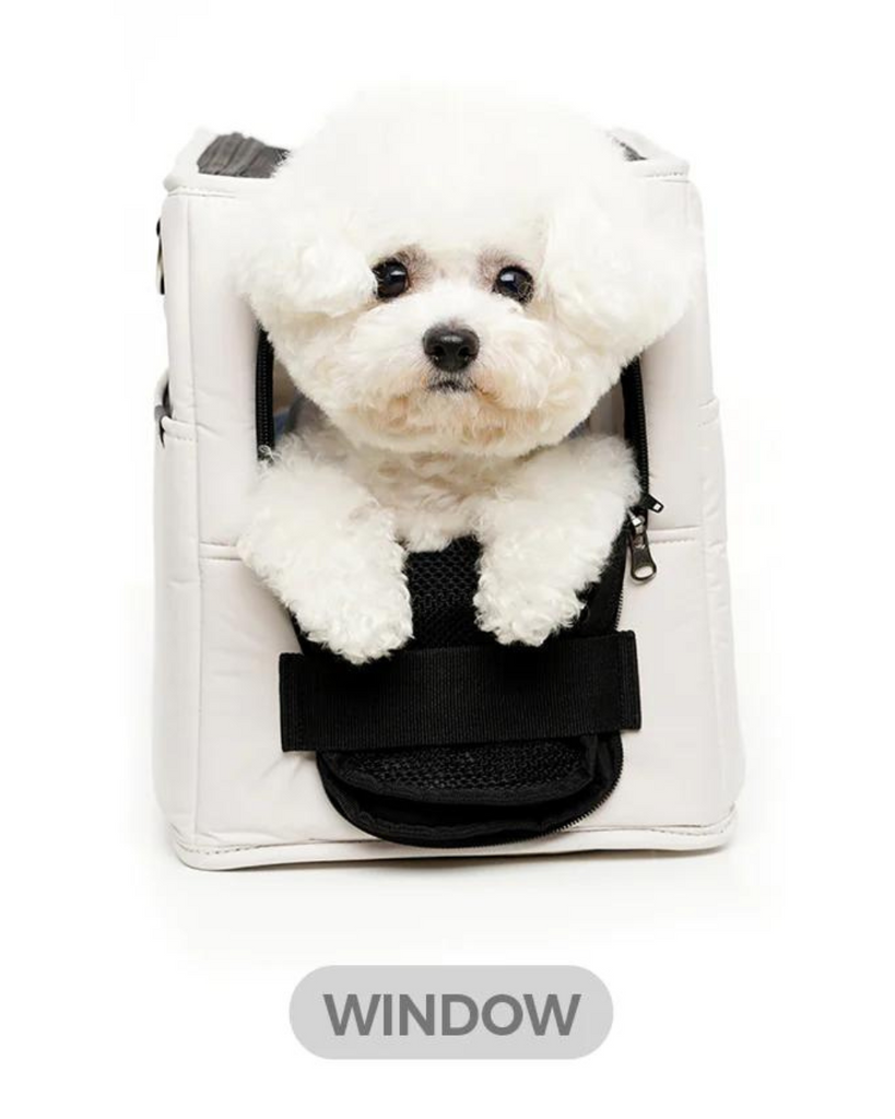Adjustable Strap Dog Carrier Bag in Black Carry SSOOOK   