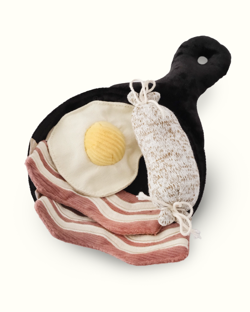 Breakfast Dog Toy Set Play LAMBWOLF COLLECTIVE
