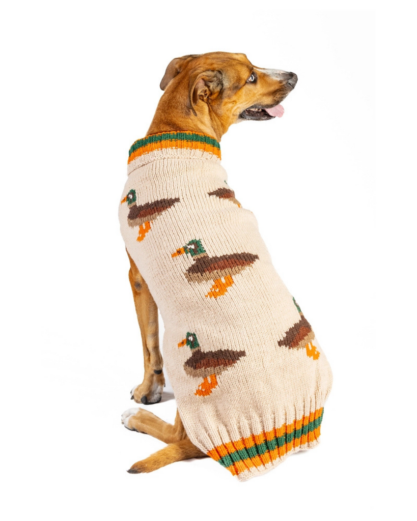 Lucky Duck Dog Sweater Wear CHILLY DOG
