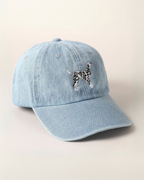 BARKWELL | Dalmatian Embroidered Denim Hat | DOG & CO.