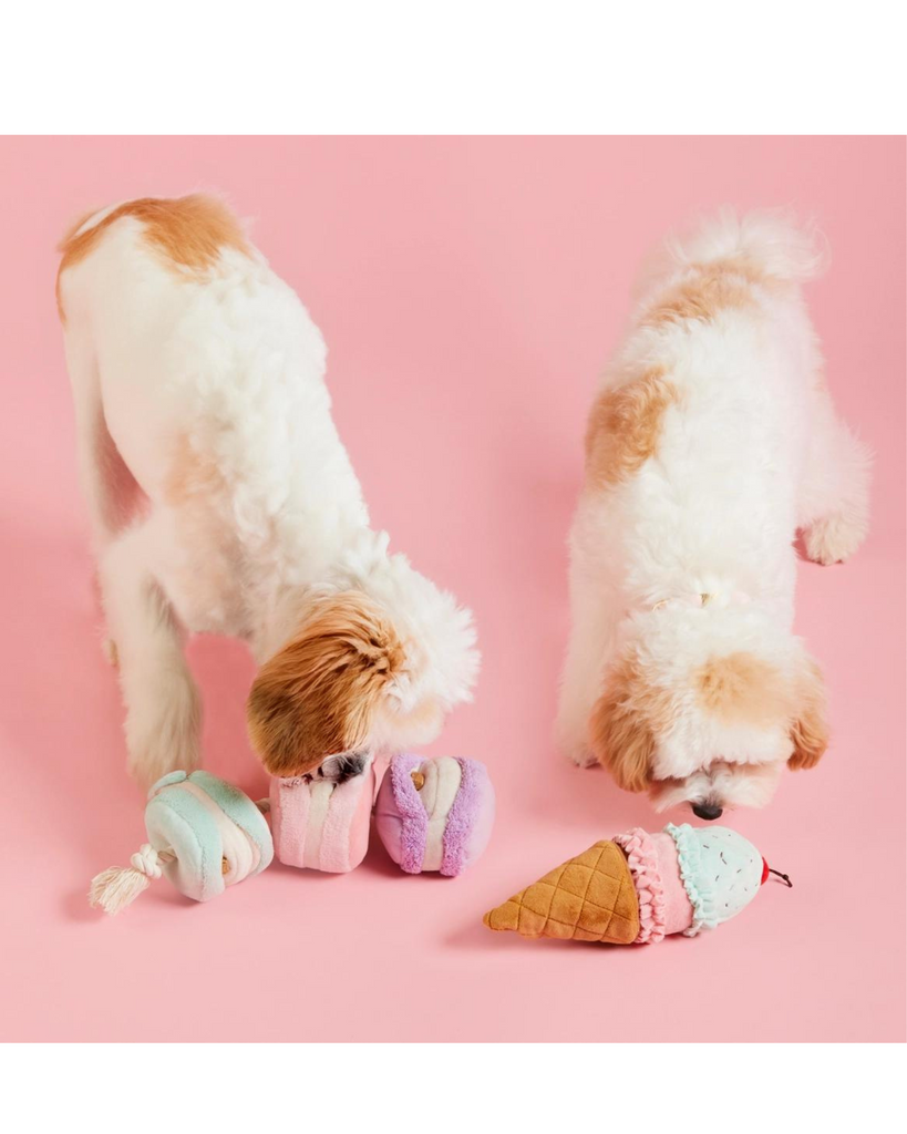 Macarons Interactive Snuffle Dog Toy (FINAL SALE) Play THE FOGGY DOG   
