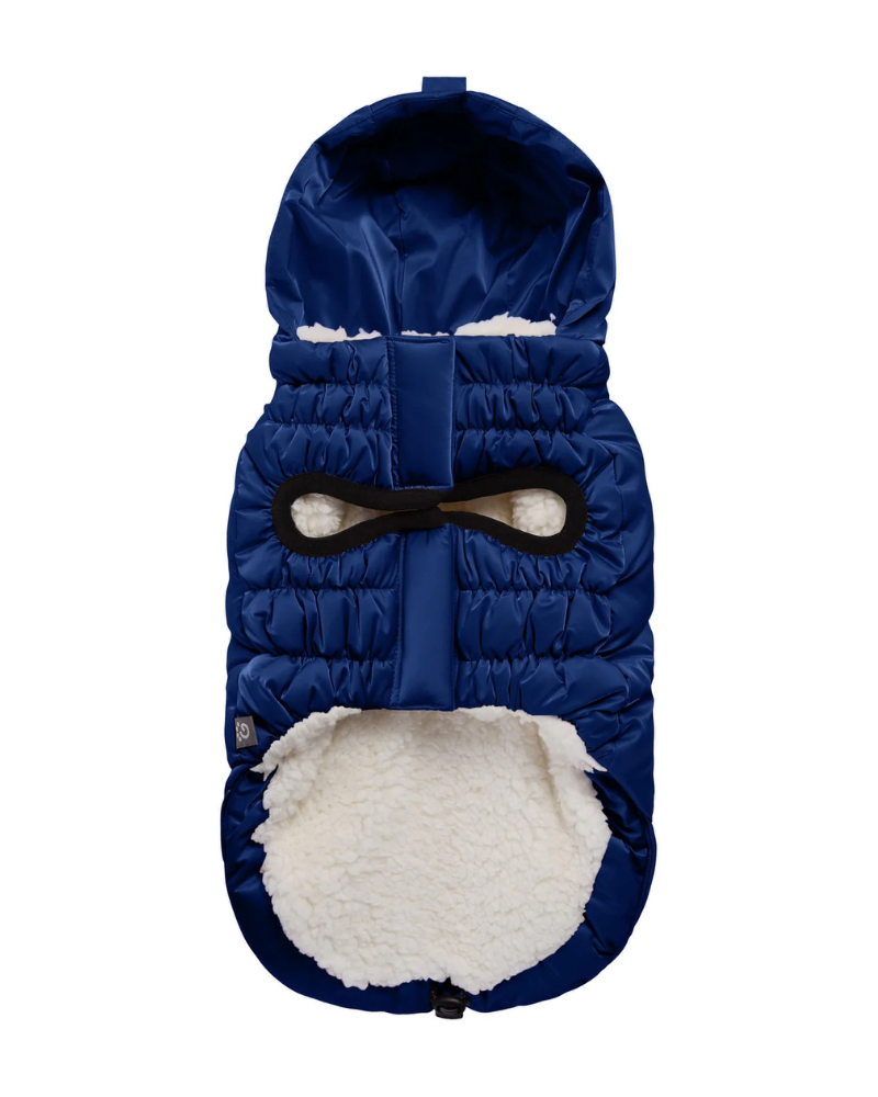 Lunar Glow Dog Parka in Blue Wear GF PET