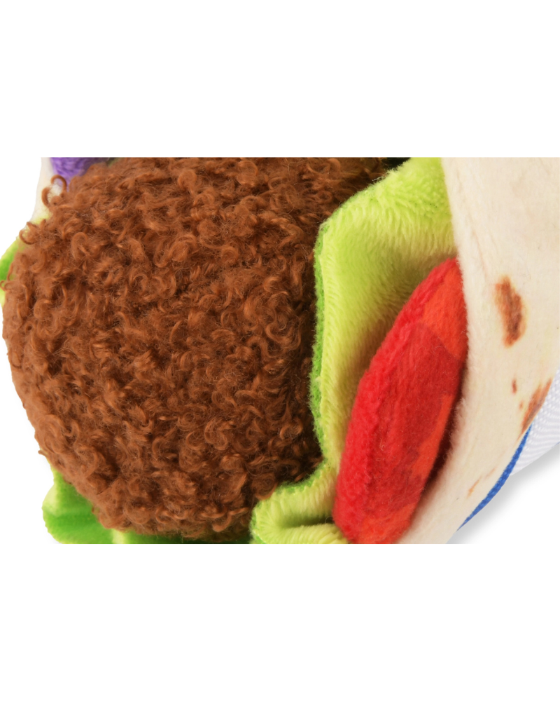 Falafull of Fun Falafel Plush Dog Toy Play P.L.A.Y.