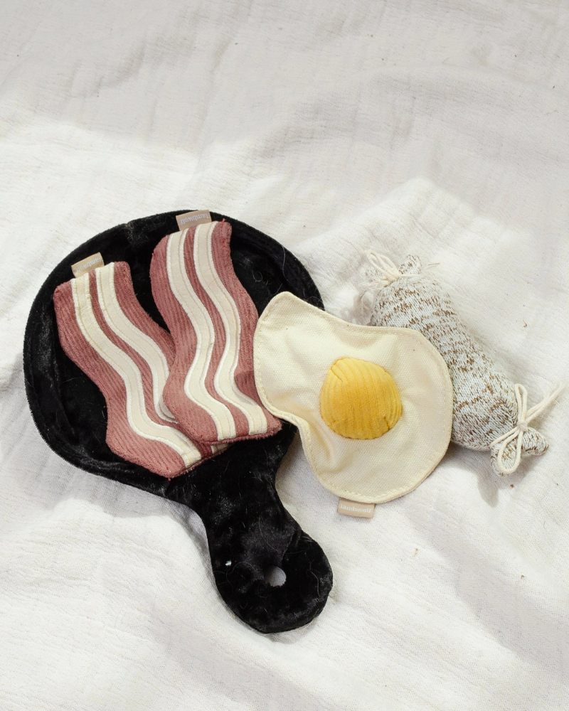 Breakfast Dog Toy Set Play LAMBWOLF COLLECTIVE