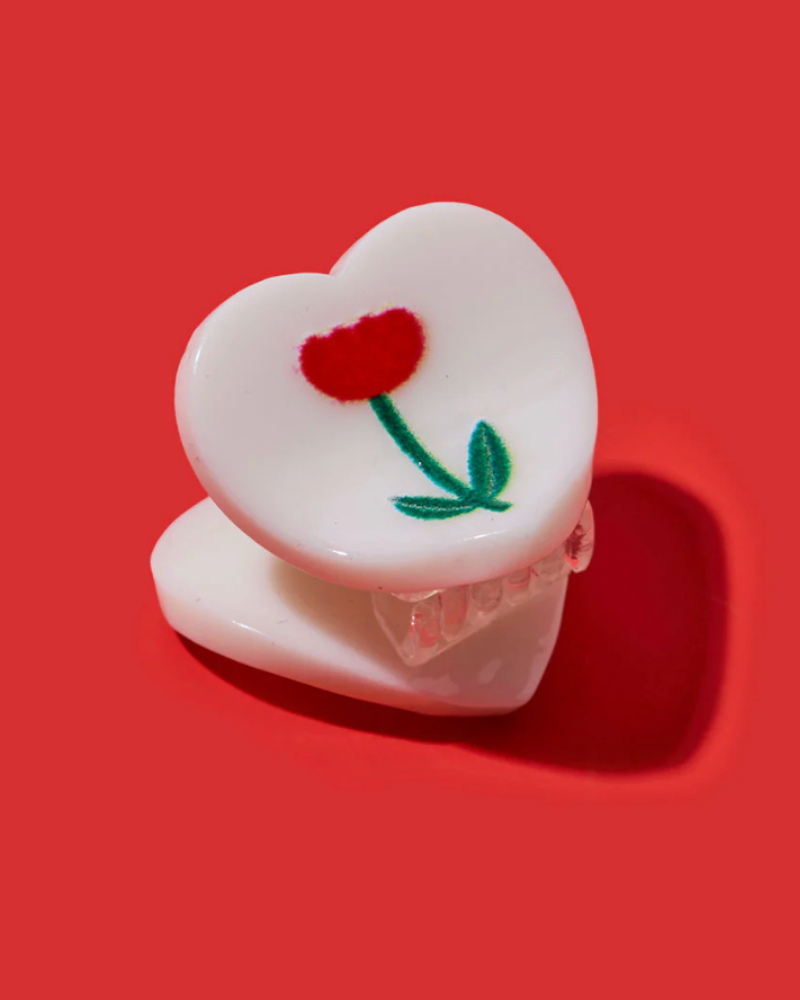 Micro Hairclips Wear WE ARE CHIMMI Flower Heart