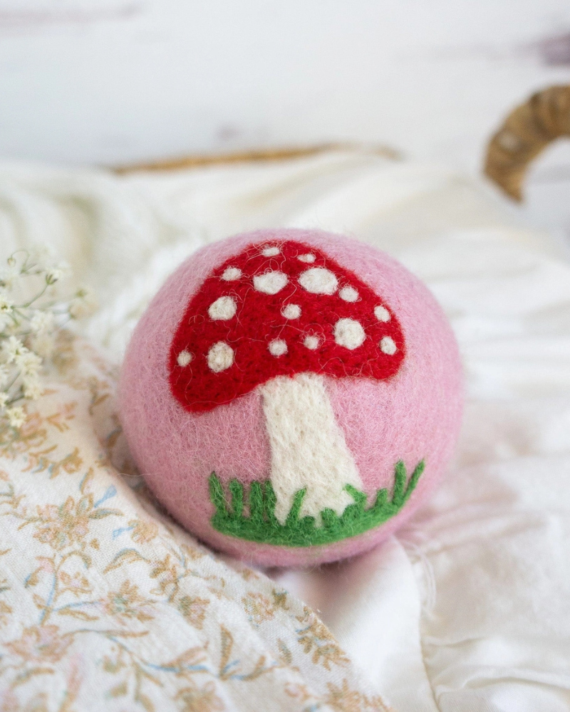 Enchanted Mushrooms Wool Dog Ball Play FRIENDSHEEP