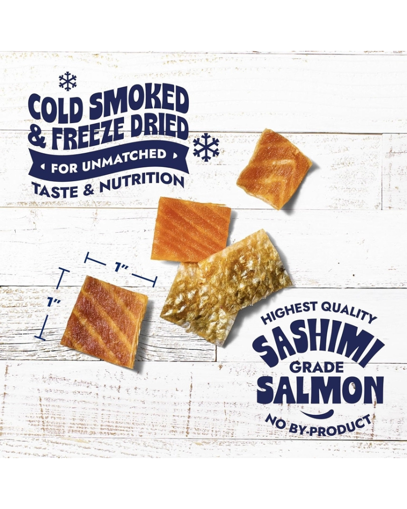 Freeze-Dried Salmon Skin Bites for Dogs EAT FINFARE PET FOODS