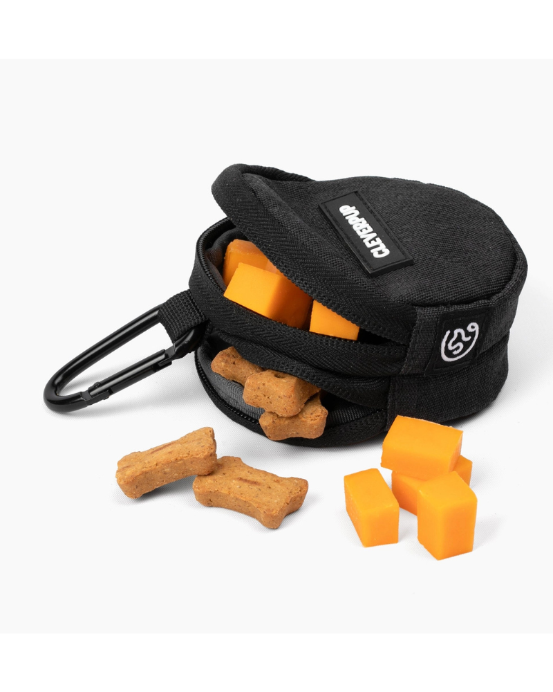 Snackpack Double Dog Treat Pouch Walk CLEVERPUP