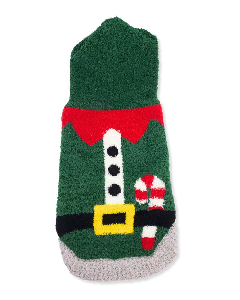 Chenille Elf Dog Hoodie Wear HIP DOGGIE