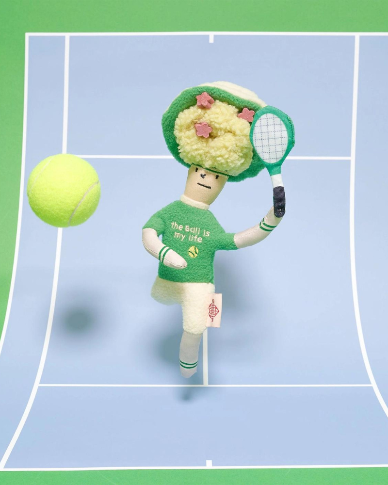 Tennis Hooman Nosework Dog Toy PLAY THE FURRY FOLKS
