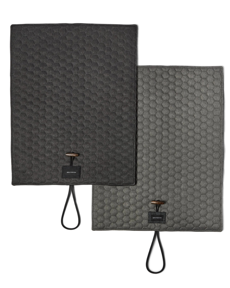 Honeycomb Padded Dog Travel Mat CARRY MOLLY & STITCH