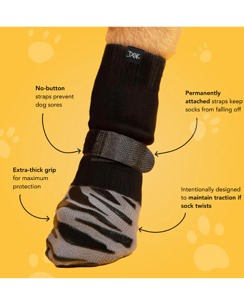 TigerToes Non-Slip Dog Socks Wear TIGERTOES