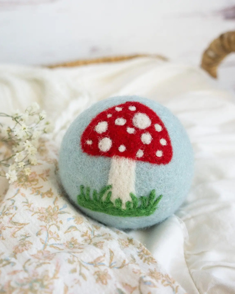 Enchanted Mushrooms Wool Dog Ball Play FRIENDSHEEP