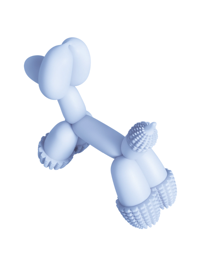 Balloon Dog Silicone Toy Play SANDDOG