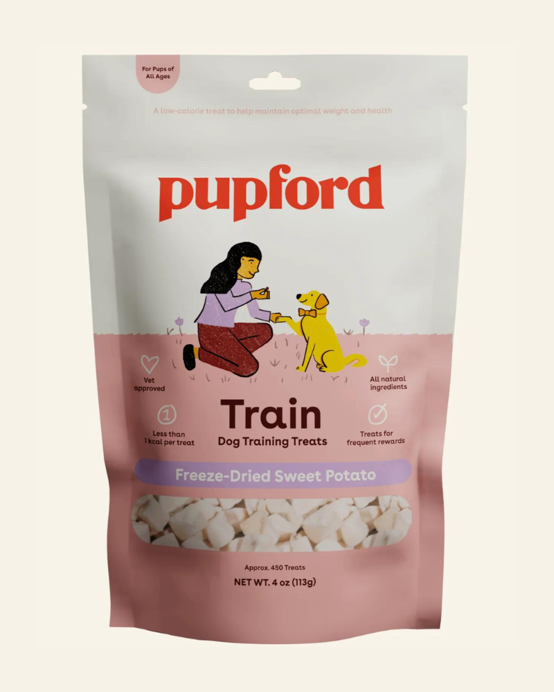 Freeze Dried Sweet Potato Dog Training Treats Eat PUPFORD   