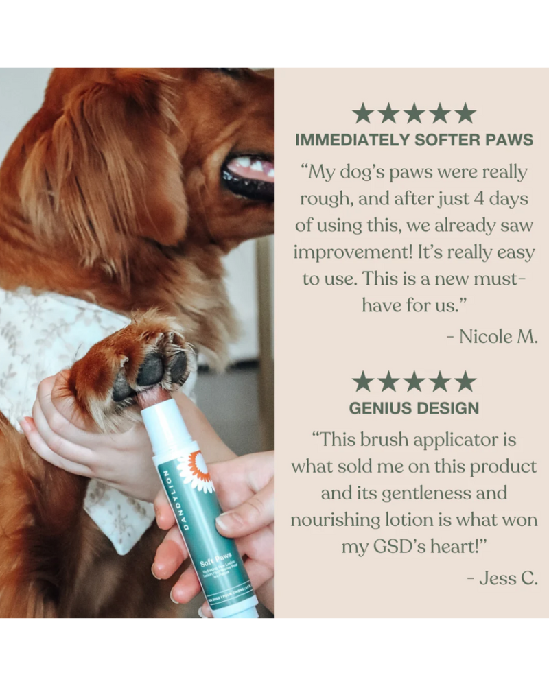 Soft Paws Hydrating Paw Lotion HOME DANDYLION