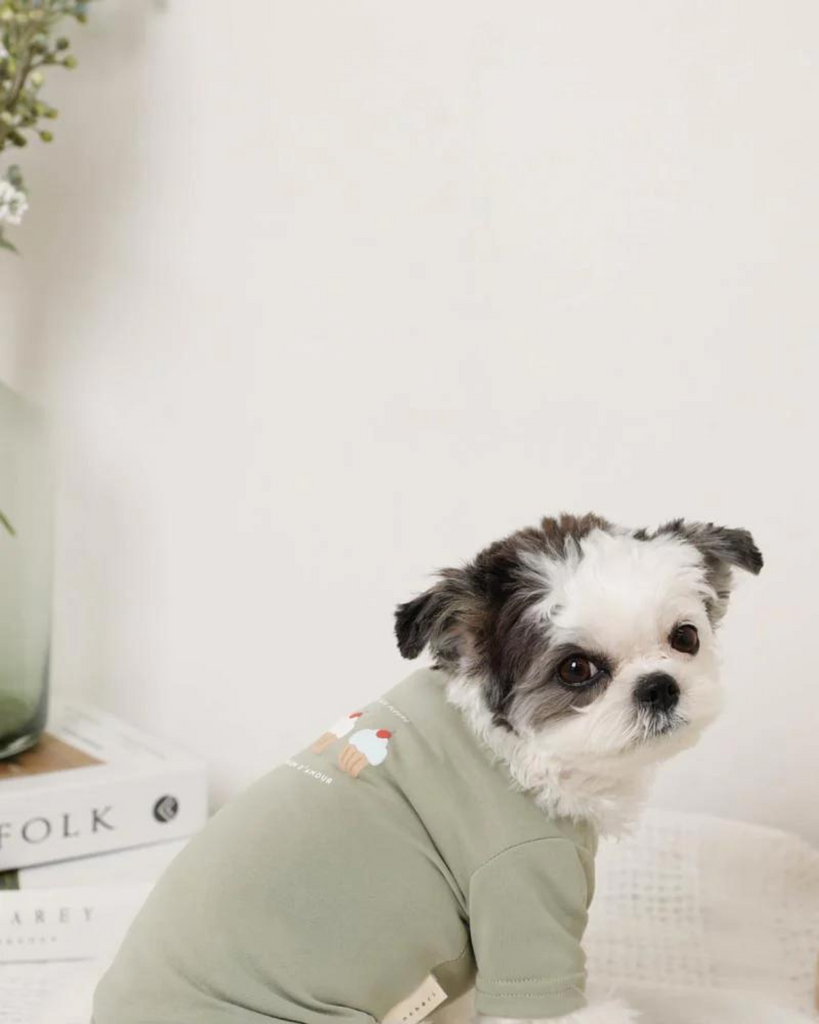 Cupcake Love Dog T-Shirt (FINAL SALE) (SUM24LO) Wear MONCHERI   