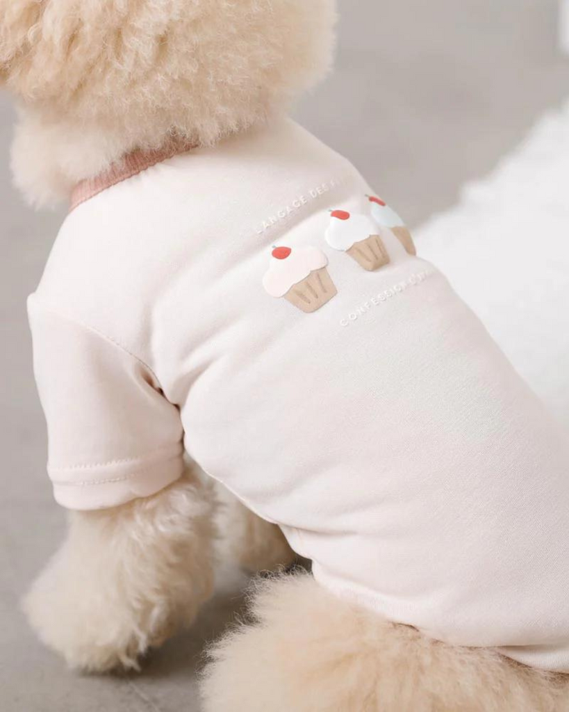 Cupcake Love Dog T-Shirt (FINAL SALE) (SUM24LO) Wear MONCHERI   