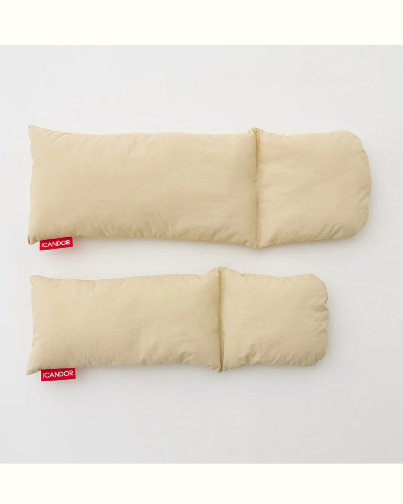 Peek-a-Boo Dog Sling Bag in Cream