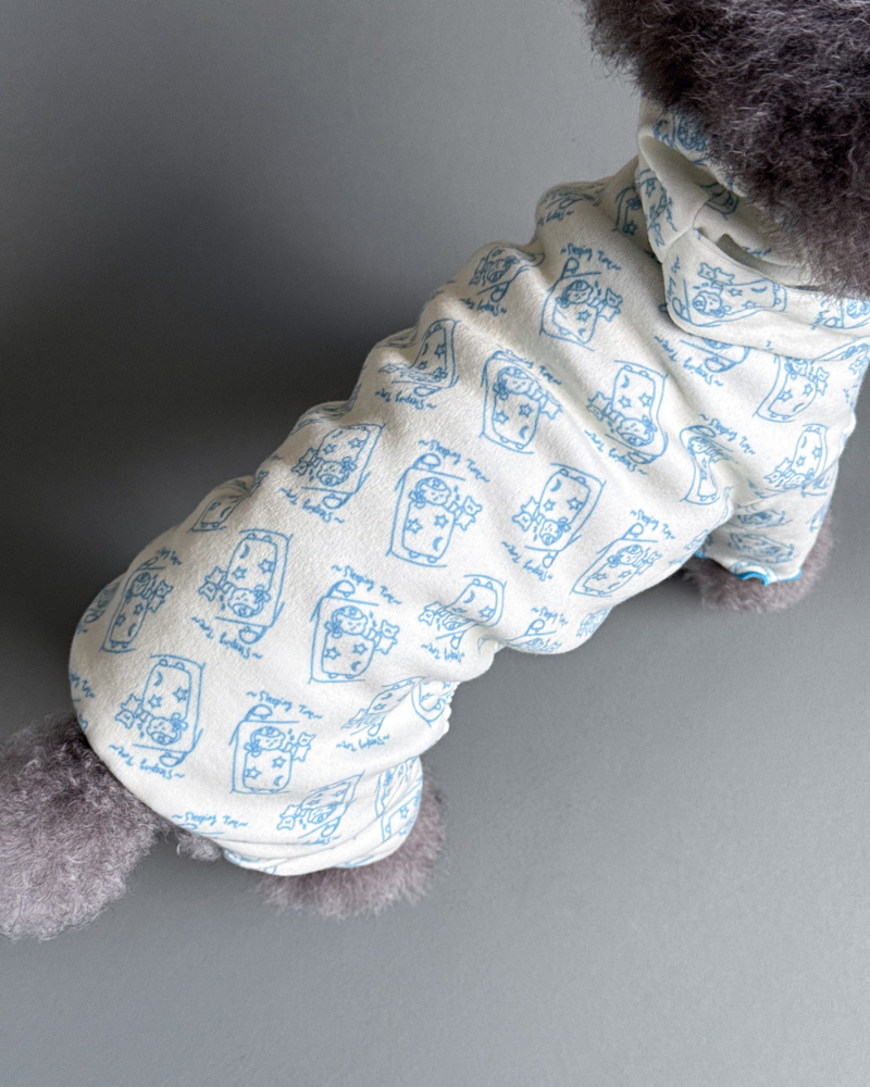 All-In-One Sleeping Time Dog Onesie