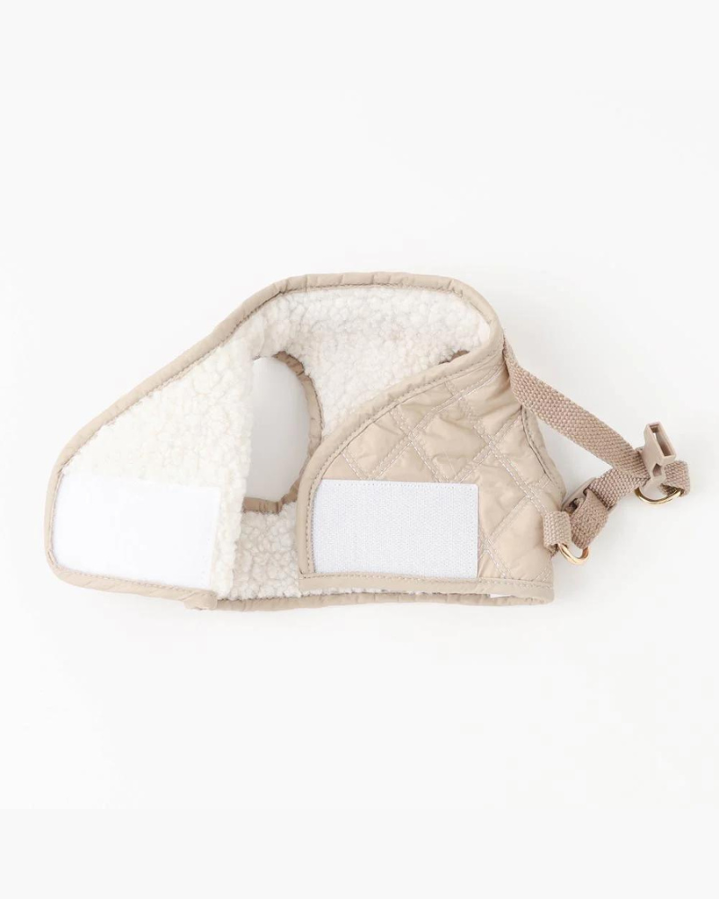 Quilted Puffer Dog Harness & Leash Set (FINAL SALE) WALK MONCHERI   