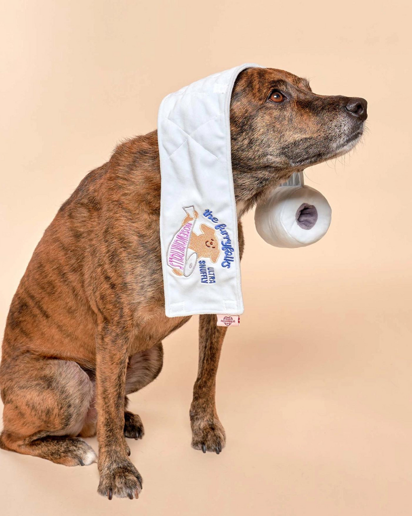 Toilet Paper Nosework Dog Toy Play THE FURRYFOLKS   