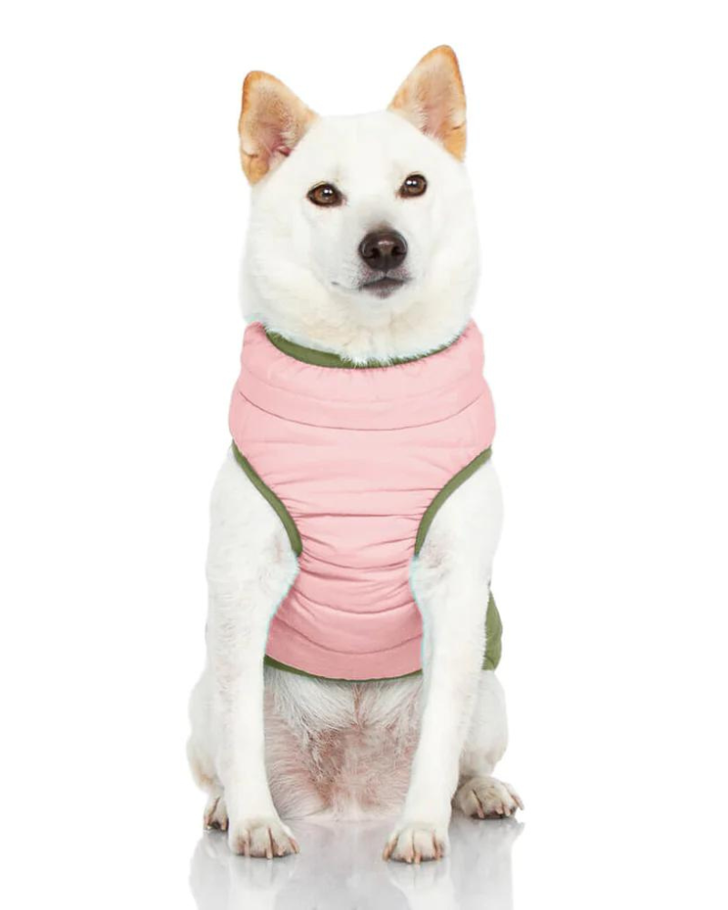 Mountaineer Waterproof Dog Harness Jacket in Peach (FINAL SALE) Wear GOOBY   