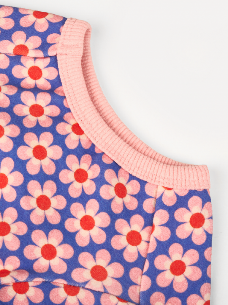 Pink Lotus Dog Shirt Wear THE WAGGING BLUE