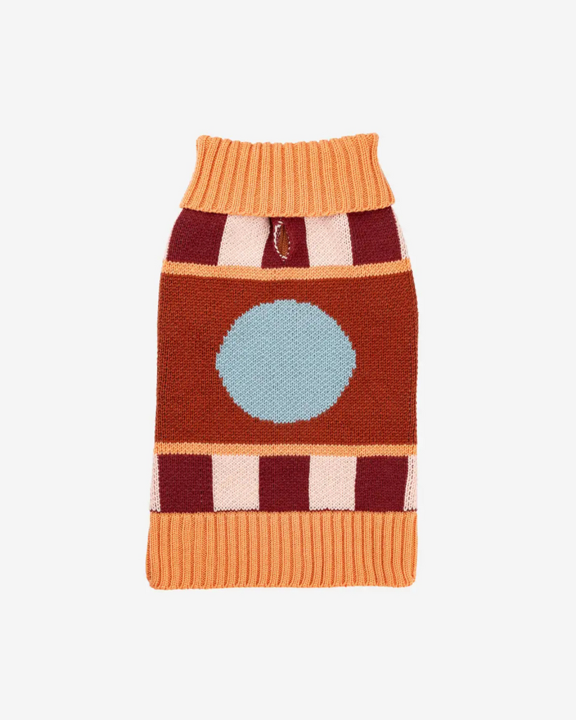 Stripe Dot Dog Sweater Wear VERLOOP