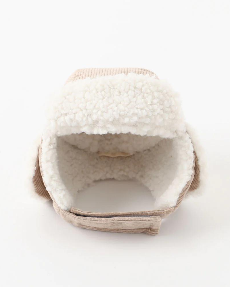 Corduroy Pet Flight Cap Wear MONCHERI   