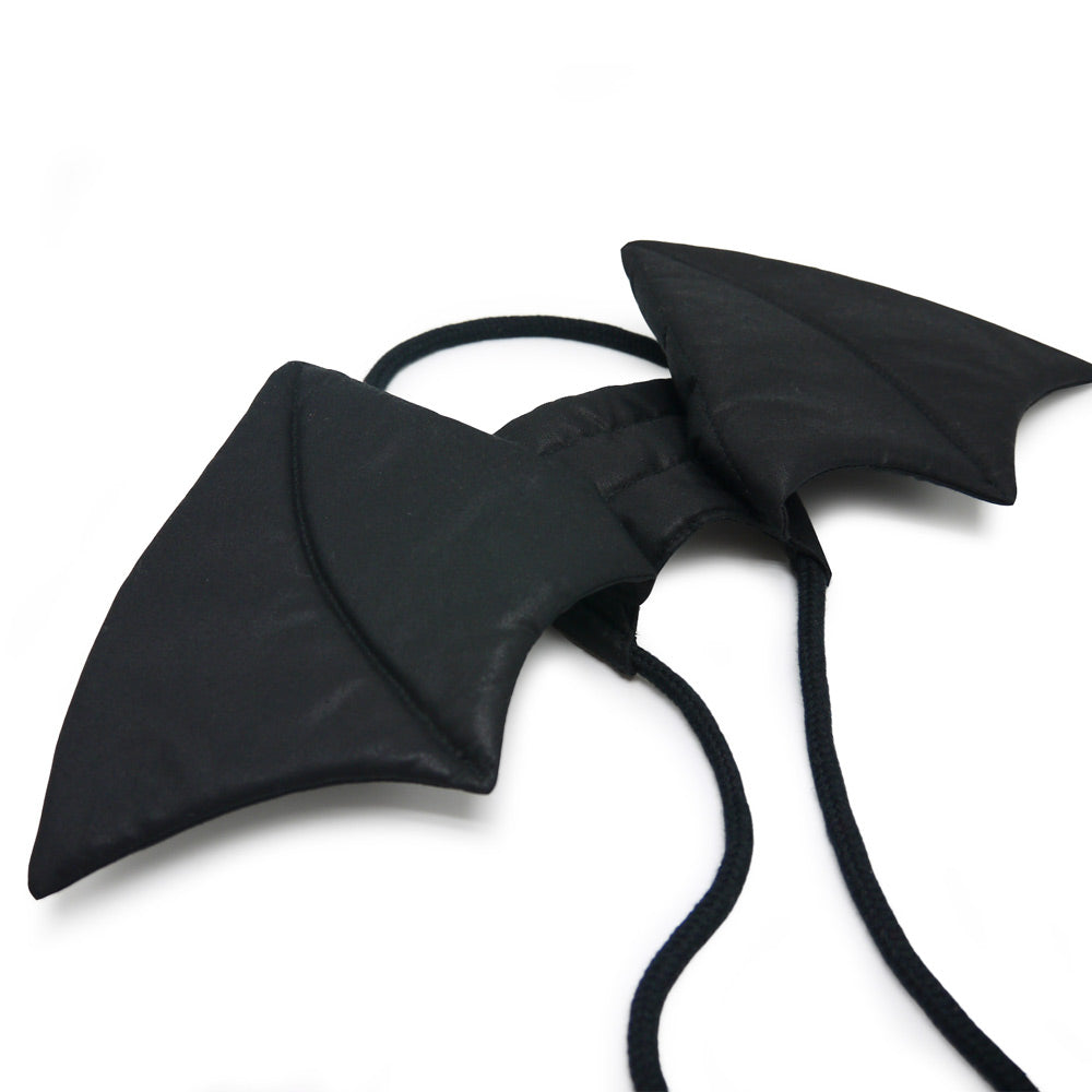 Adjustable Tie-On Bat Howl-O-Ween Dog Wings Wear DOGO   