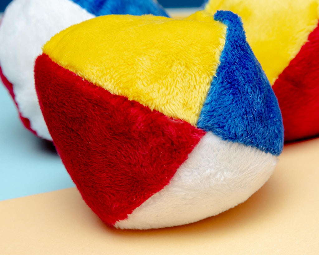 Beach Ball Plush Dog Toy (Made in the USA) (FINAL SALE) Play MUTTS & MITTENS   
