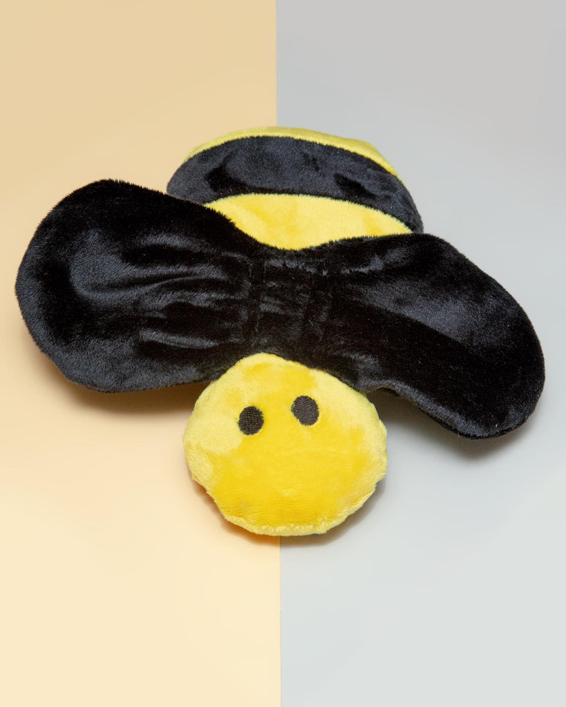 Bee Squeaky Plush + Crinkle Dog Toy (Made in the USA) (FINAL SALE) Play MUTTS & MITTENS   