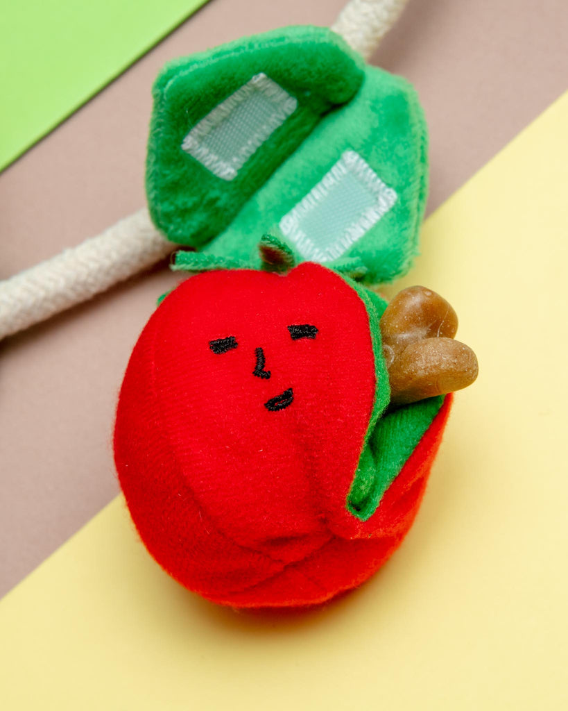 Cherry Tomato Nose Work & Tug Dog Toy Play THE FURRYFOLKS   