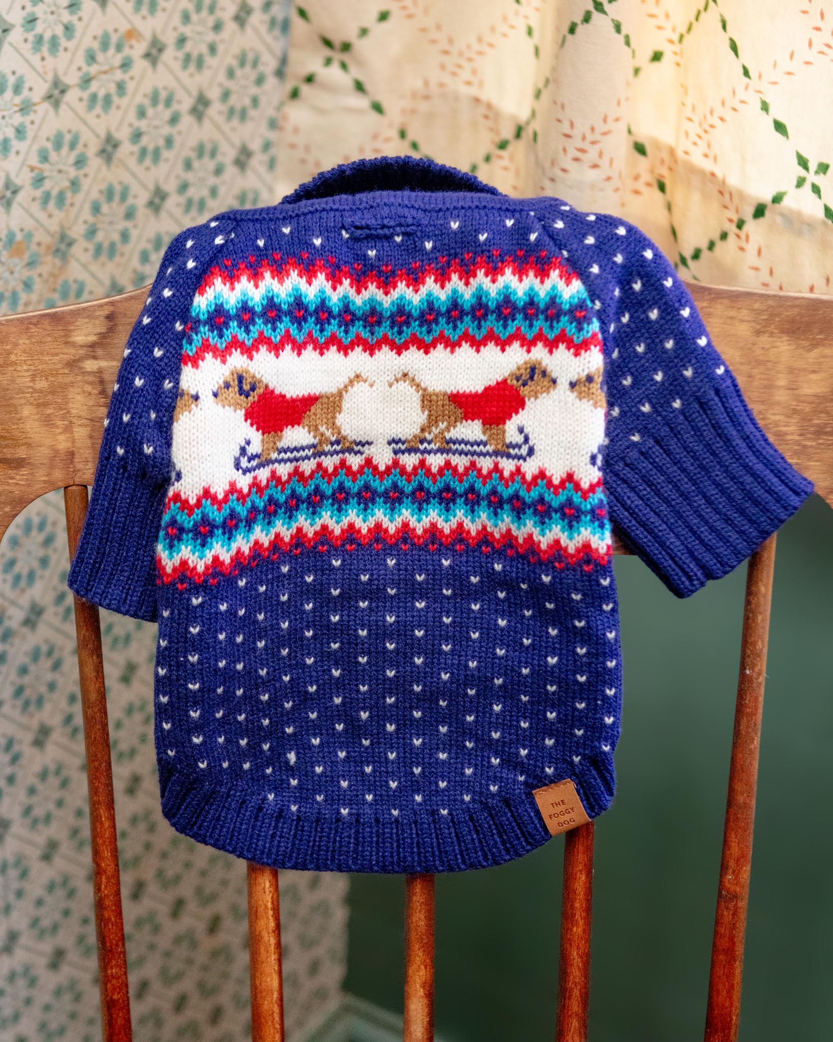 THE FOGGY DOG | Gray Malin x TFG Hit the Slopes Dog Sweater | DOG