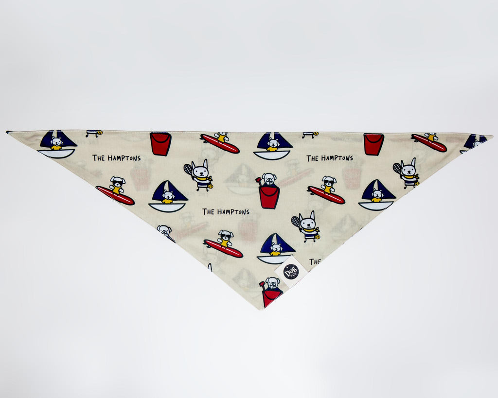 I Heart the Hamptons Dog Bandana (Dog & Co. Exclusive) Wear DOG & CO.   