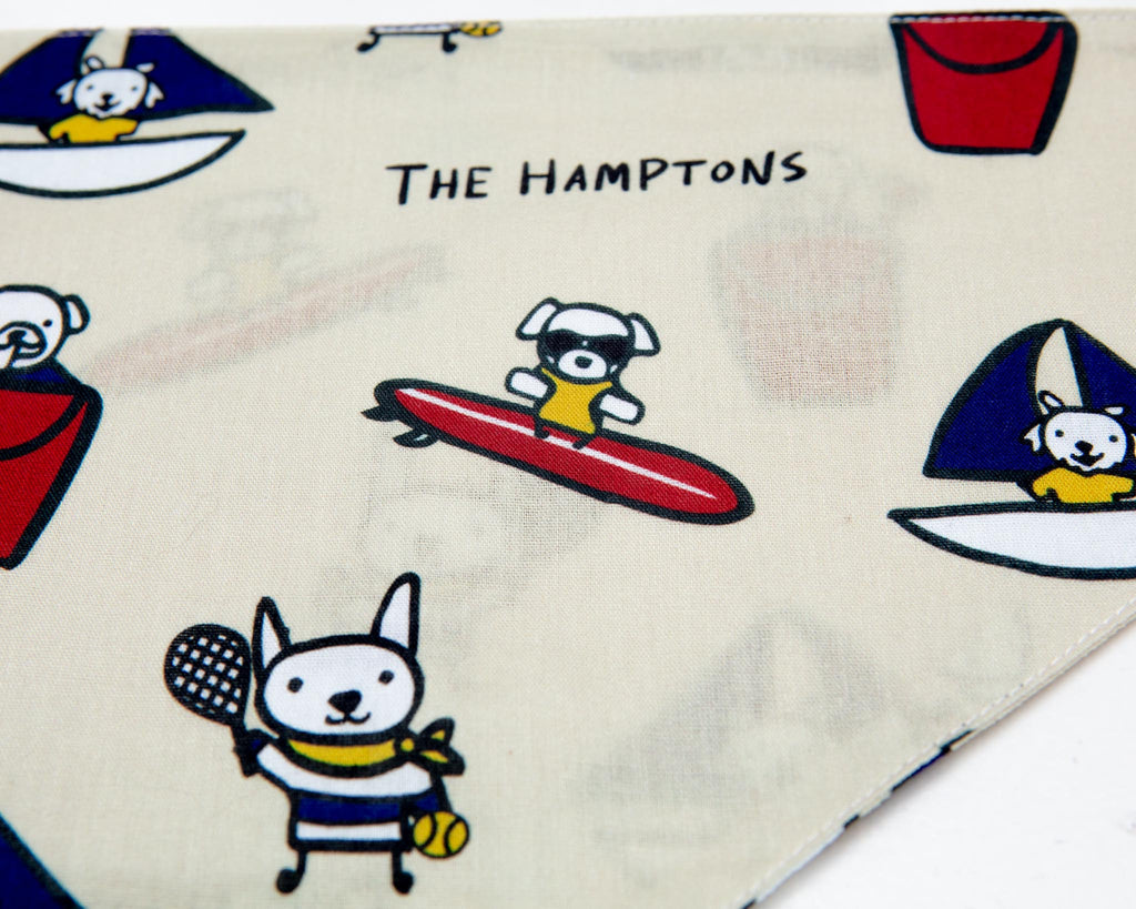 I Heart the Hamptons Dog Bandana (Dog & Co. Exclusive) Wear DOG & CO.   