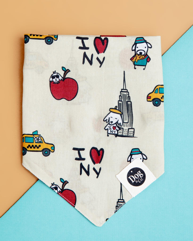 I Love New York Dog Bandana (Dog & Co. Exclusive) Wear DOG & CO.   