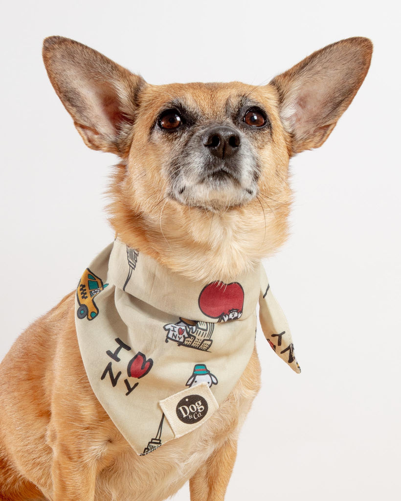 I Love New York Dog Bandana (Dog & Co. Exclusive) Wear DOG & CO.   