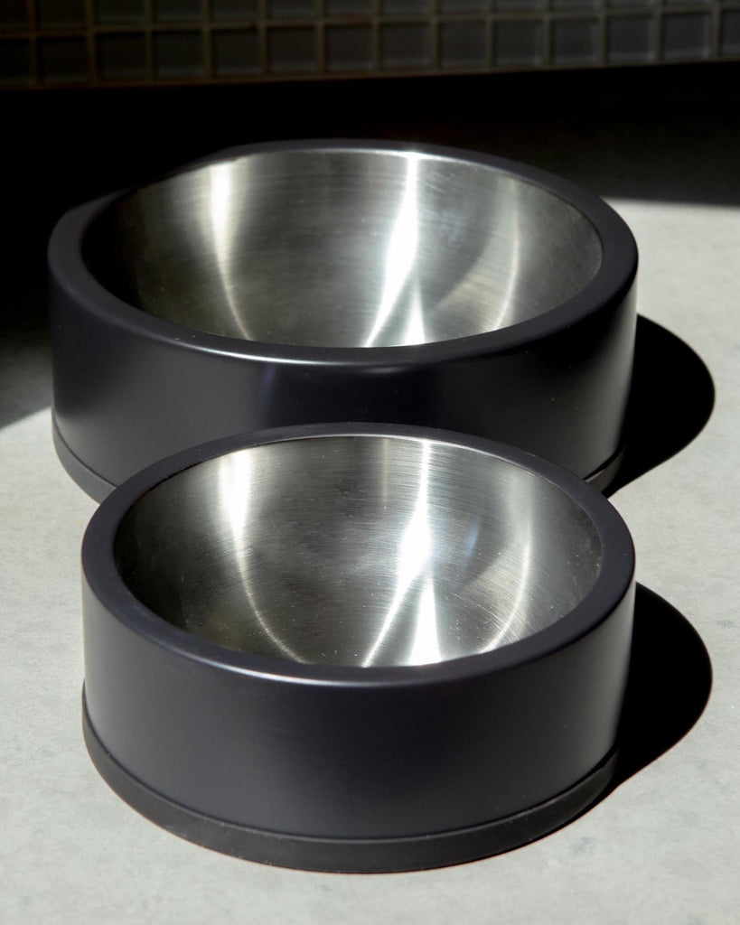 Wild One Dog Bowl in Black Eat WILD ONE   