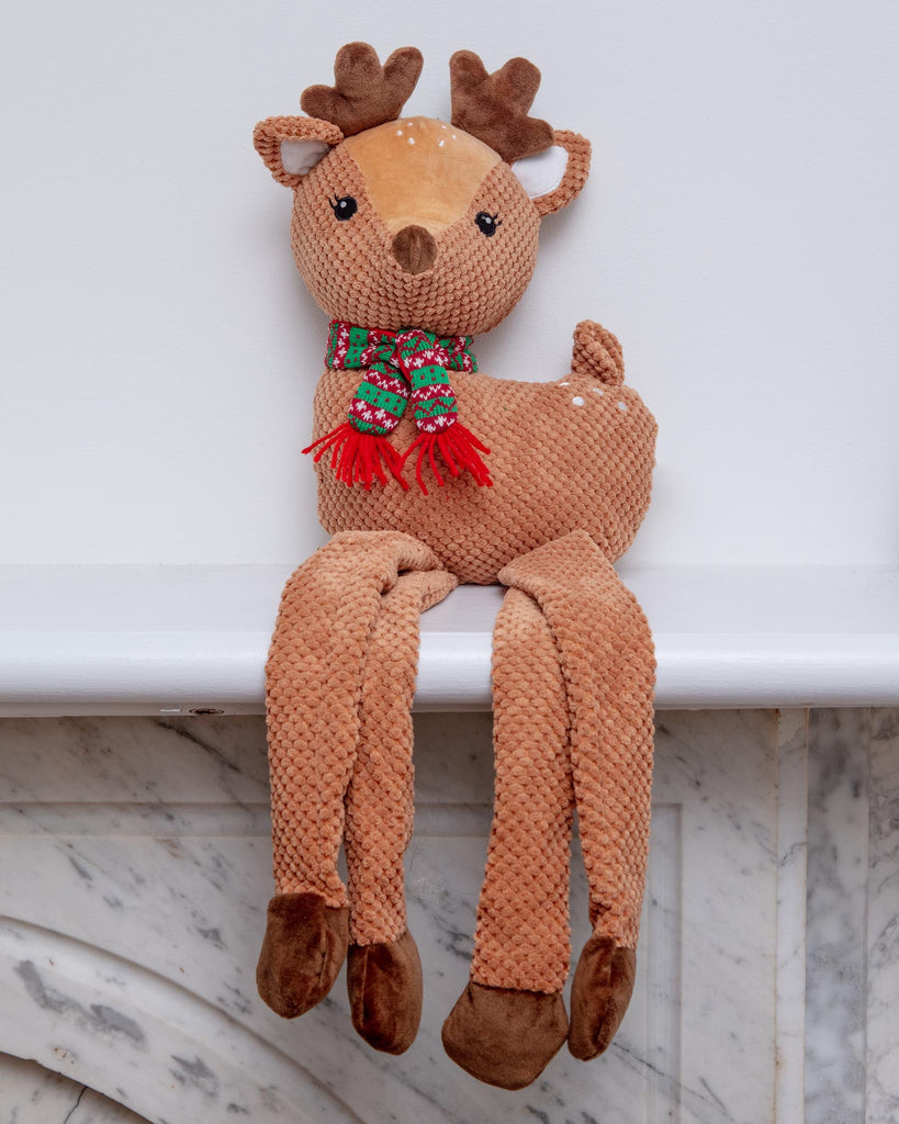 Baby Reindeer Squeaky Plush Dog Toy (32") Play PET LOU   