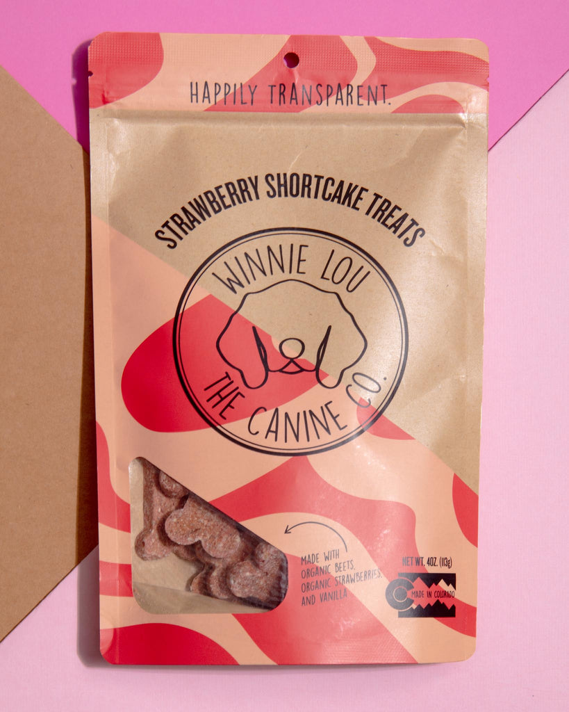 Strawberry Shortcake Dog Treats Eat WINNIE LOU   