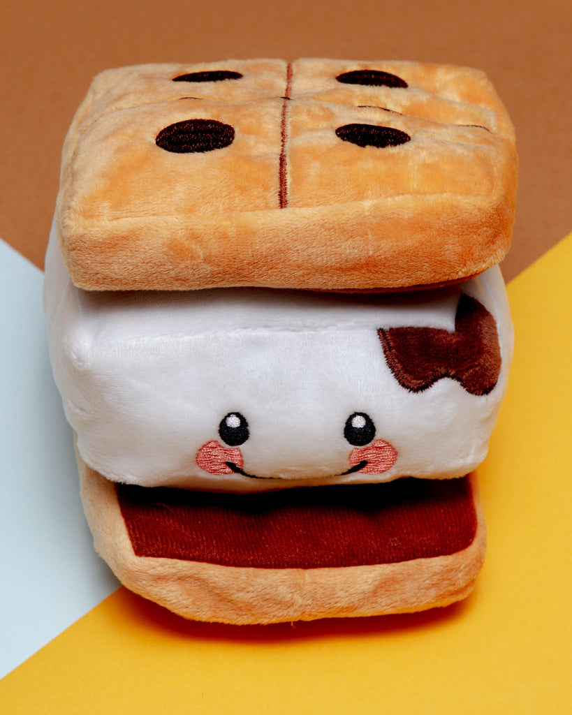 S'more Squeaky Dog Toy Dog Toys HUGSMART   