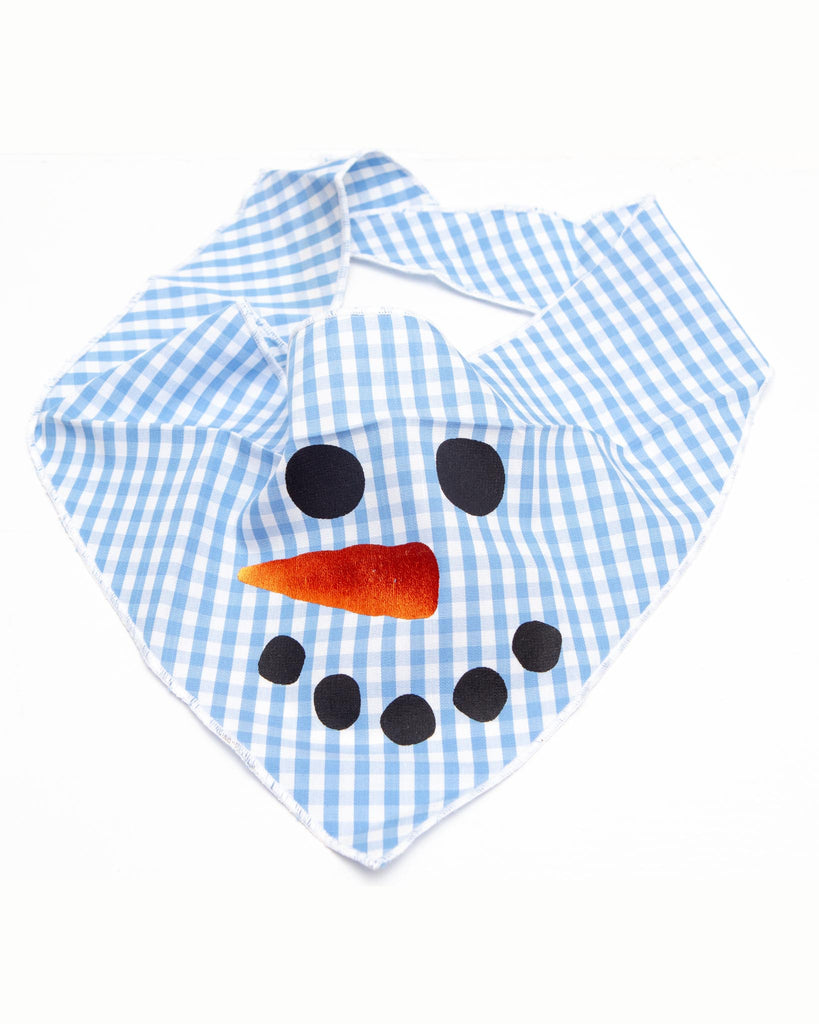 Snowman Dog Bandana Wear TAIL TRENDS
