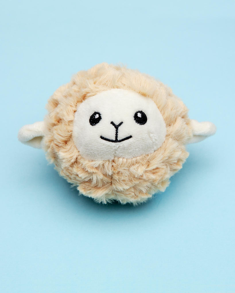 Ez Squeaky Lamb Ball Dog Toy Play PET LOU