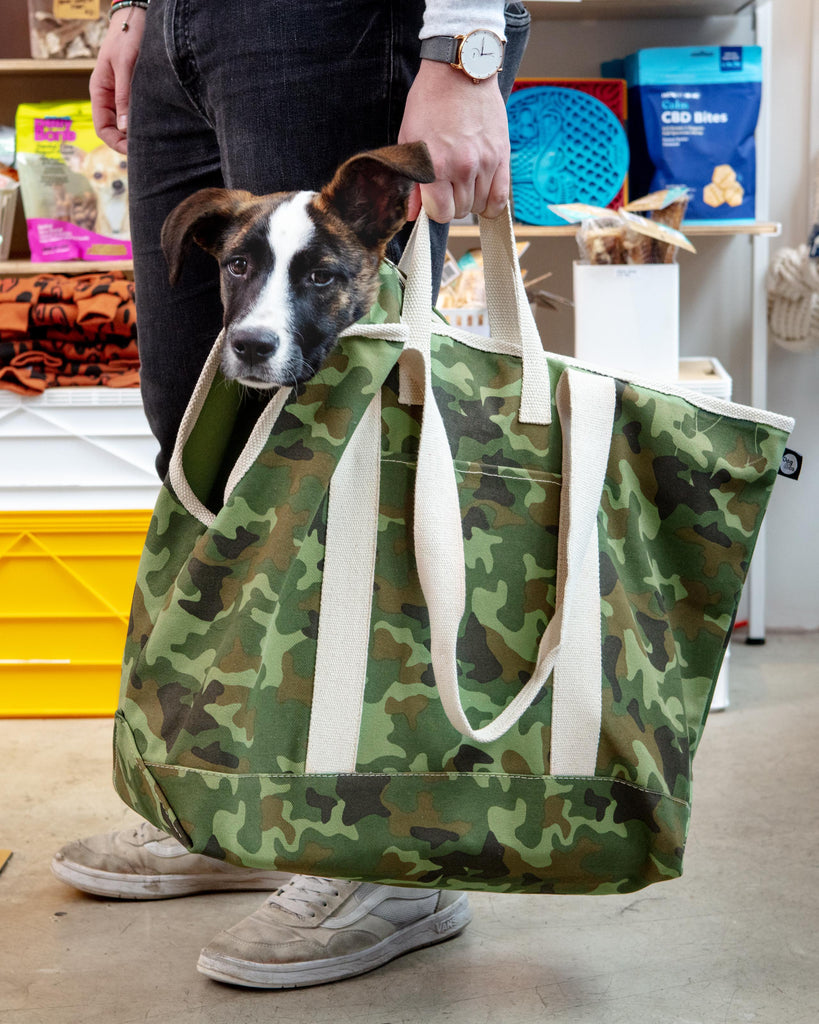 Dog Bag Monogram Canvas - Trunks and Travel